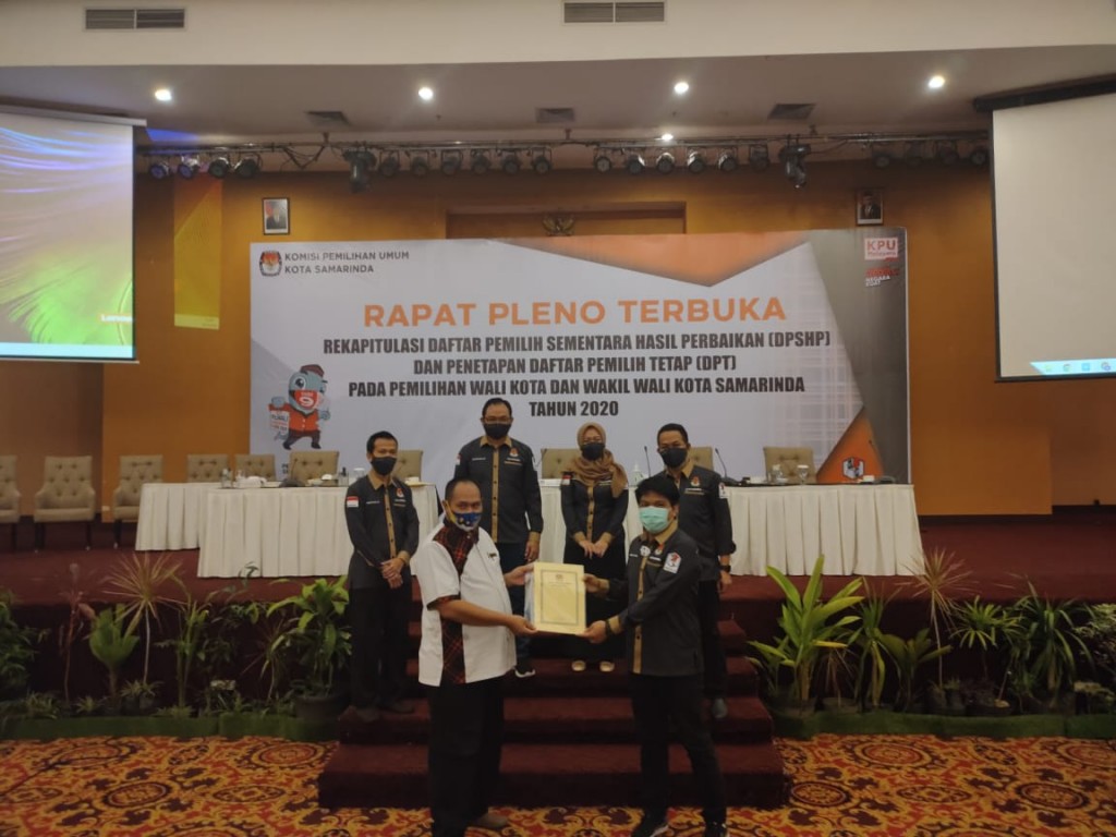 Kpu Samarinda Tetapkan 576 981 Pemilih Ppid Kota Samarinda