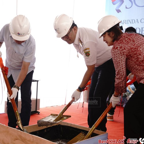 Andi Harun Letakkan Batu Pertama Rejuvenasi Mall SCP