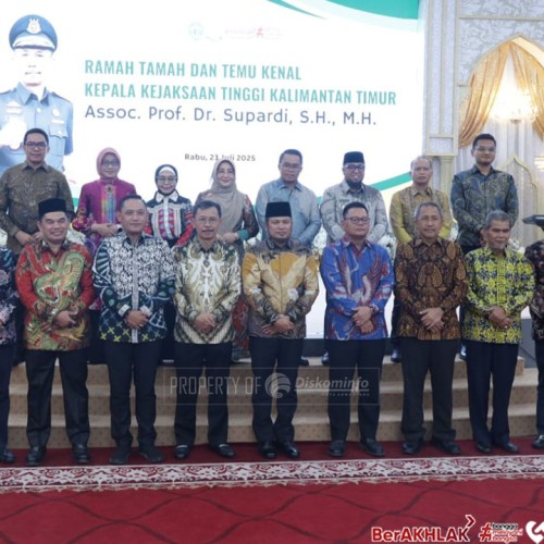 Andi Harun Hadiri Ramah Tamah Bersama Kajati Kaltim