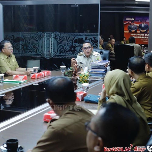 Wali Kota Pimpin Rapat Persiapan Sebelum Acara Rakor Pemberantasan Korupsi Bersama KPK