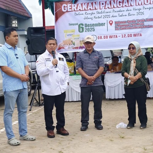 Didukung Kementerian dan DPD RI Hadir di Mangkupalas, GPM Jadi Strategi Pemkot Menjaga Stabilitas Harga