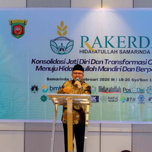 Buka Rakerda Hidayatullah, Wawali Samarinda Dorong Sinergi Bangun Peradaban