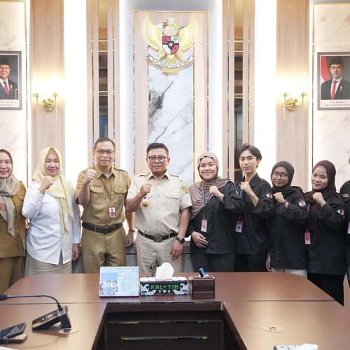 Wawali Samarinda Terima Audiensi UKM Teater Yupa UNMUL Jelang Festival Nasional