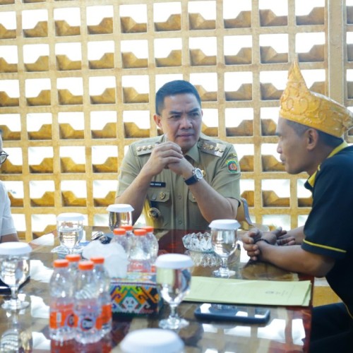 Wali Kota Andi Harun Terima Audiensi DPW Laskar Banjar Borneo