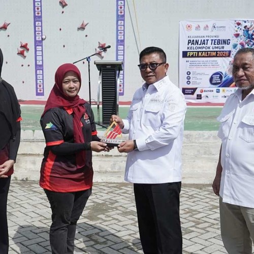 Kejurprov Panjat Tebing Kaltim 2026 Resmi Dibuka, Wawali Saefuddin: Moga-Moga Lahir Atlet Nasional