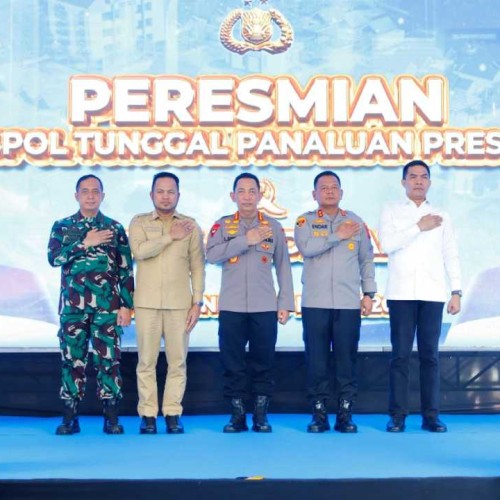 Kapolri Beri Apresiasi di Peresmian Aspol dan RS Bhayangkara, Andi Harun: Bantuan Kerja-Kerja Penegakan Hukum Begitu Besar Manfaatnya