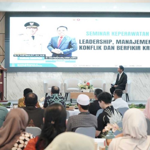Bongkar Akar Konflik di Rumah Sakit dalam Seminar Keperawatan, Andi Harun: Leadership Lemah dan Budaya Feodal Ancam Keselamatan Pasien