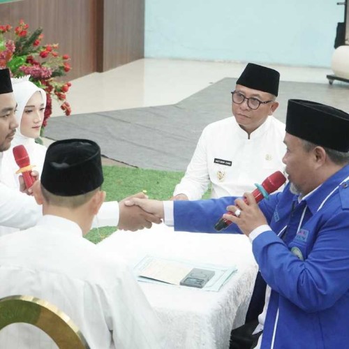 Wawali Saefuddin Zuhri Buka Nikah Massal Peaceful Muharram 1448 H, Tegaskan Keluarga Harmonis Fondasi Samarinda Maju