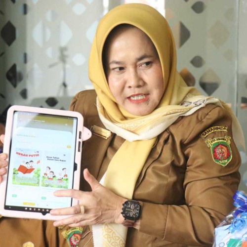 Puluhan Buku Lahir dari Budaya Literasi, SDN 007 Samarinda Ulu Serahkan Karya kepada Sekda