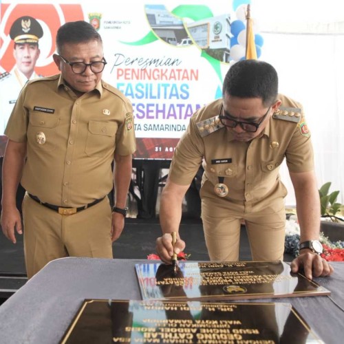 Resmikan KIA, Cath Lab dan Empat Puskesmas, Andi Harun Tekankan Mutu Pelayanan Kesehatan