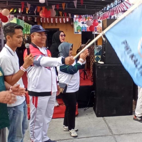 Wakili Wali Kota di Jalan Sehat, Aji Syarif: PWI Rumah Bersama Insan Pers